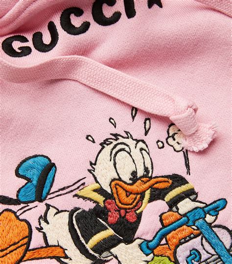 gucci donald duck baseball cap|disney x Gucci hoodie.